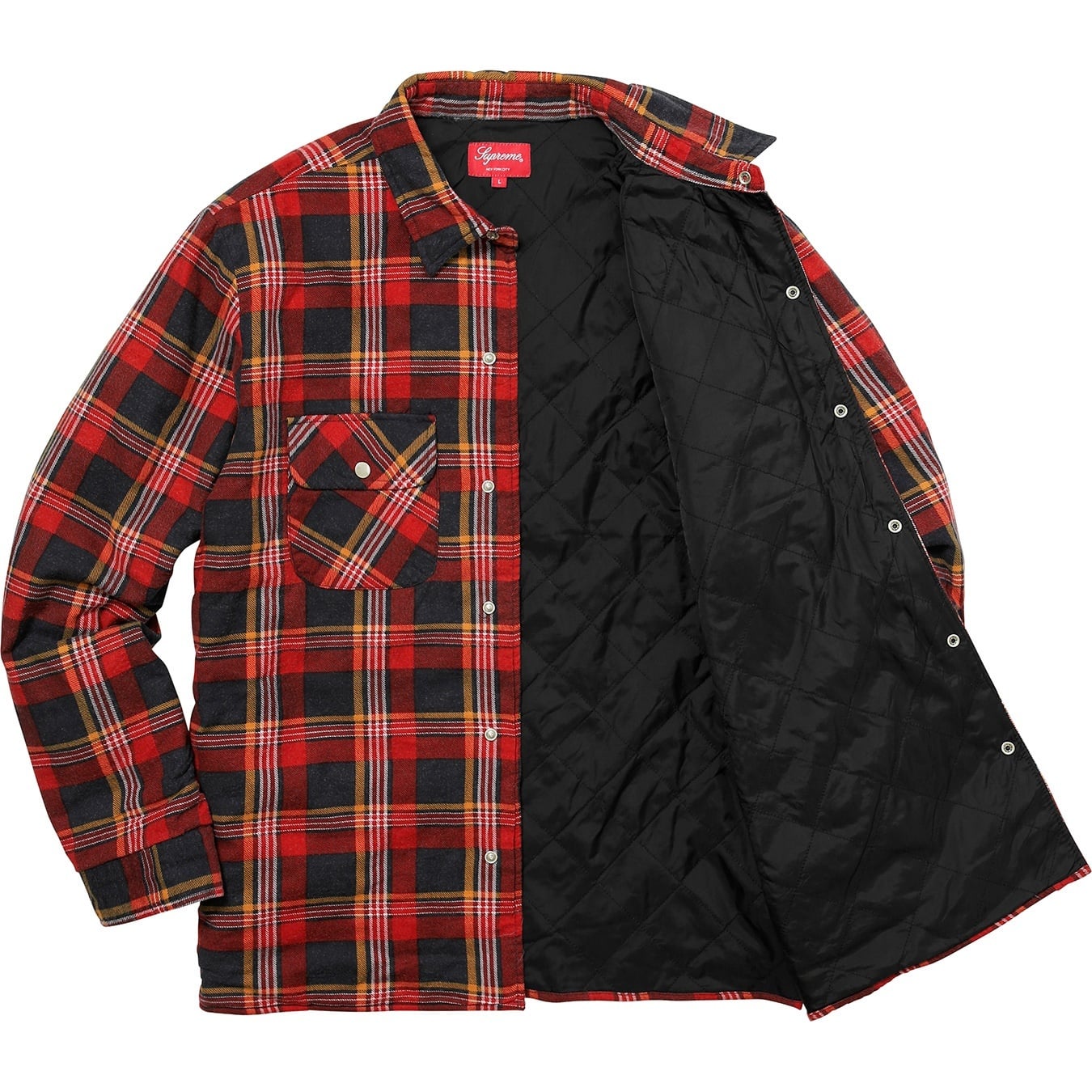 Supreme®/Independent® Quilted Flannel Shirt view 7